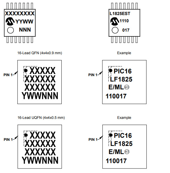 PIC16F1825T-I/ST Серия PIC Микроконтроллер IC Microchip FLASH 14-TSSOP