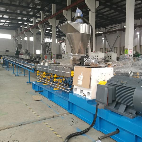 Quality Polymer Compounding Machine Twin Screw Extruder with Side Feeder