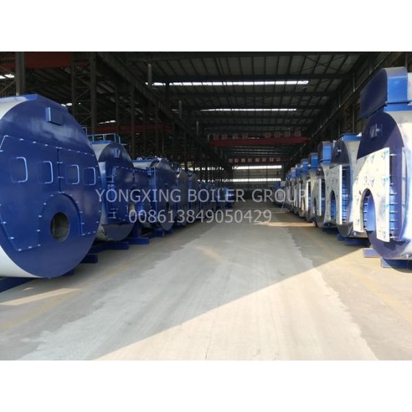 Fire Tube Commercial Gas Fired Steam Boiler Capacity 1-10t/H For Power Plant
