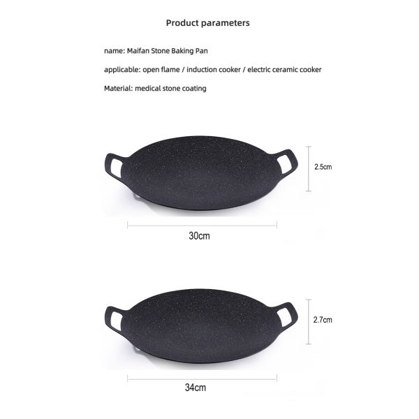 Не сковорода Pre Seaoned литого железа ручки располагаясь лагерем круглая для на открытом воздухе и кухни