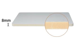 8 mm d'épaisseur Plaque en PVC sans couture Personnaliser la surface