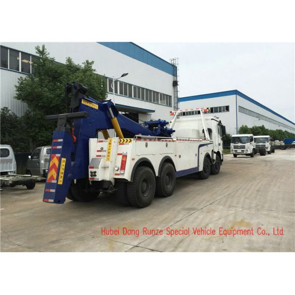 Beiben Heavy Duty Rotator Wrecker Tow Truck , 30-40 Ton Heavy Wrecker Trucks