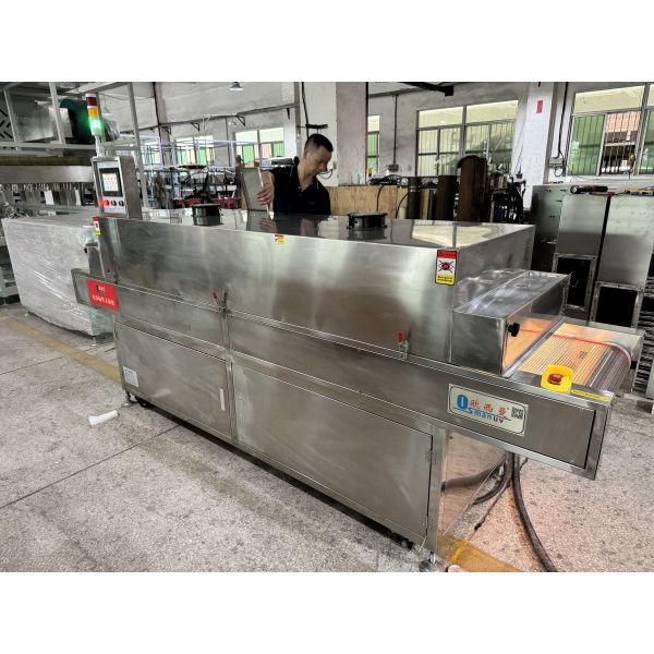 High-Efficiency UV-C Conveyor Tunnel for Continuous Food Surface Sterilization | Customizable for Packaged Goods