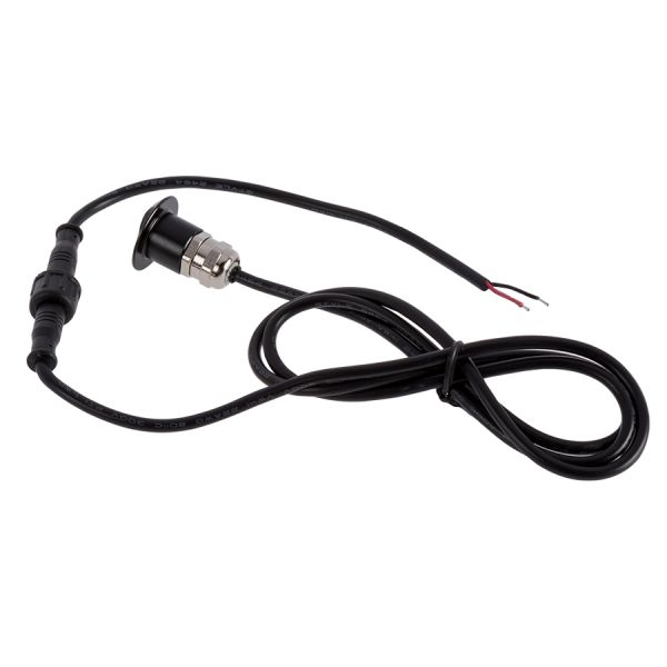 Черный полумесяц кожуха IP67 утопил света шага