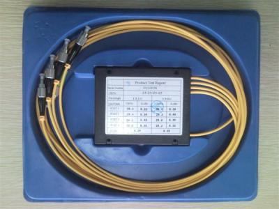 Divisor da fibra óptica do único modo