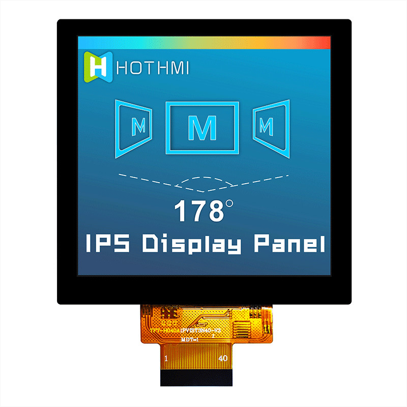 Точки IPS TFT LCD SPI ST7701S 4 дюймов 480x480 со стеклянной крышкой