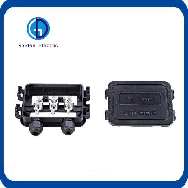 Wear Resistant IP65 Junction Box PV Module Easy Installation For Solar Plane System