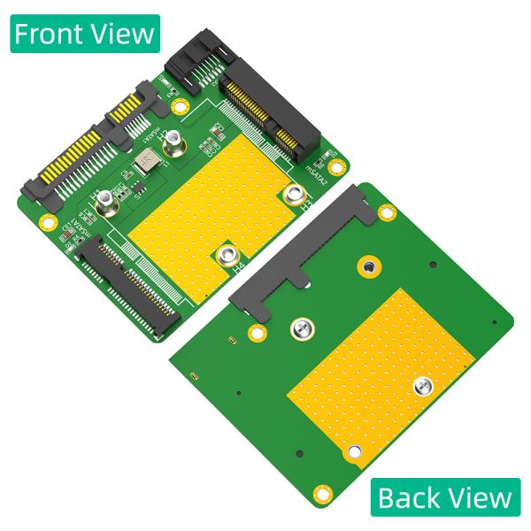 Настроенный USB Dual Msata SSD к Dual SATA3 адаптер Новая версия
