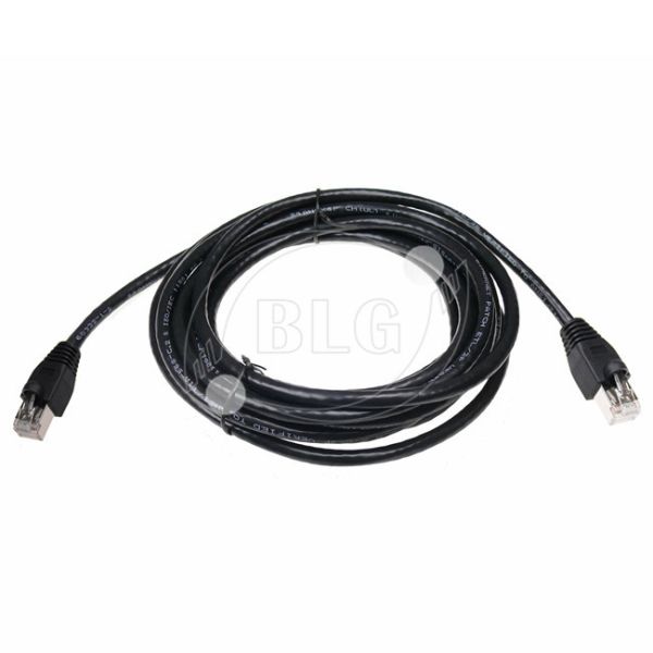 Customized Shielded Cat6 Patch Cable , Round STP Patch Cord RJ45 Male Plugs