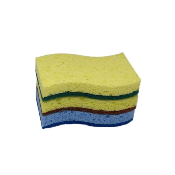 Natural Sisal Coconut Kitchen Sponge - Oil-Resistant & Absorbent