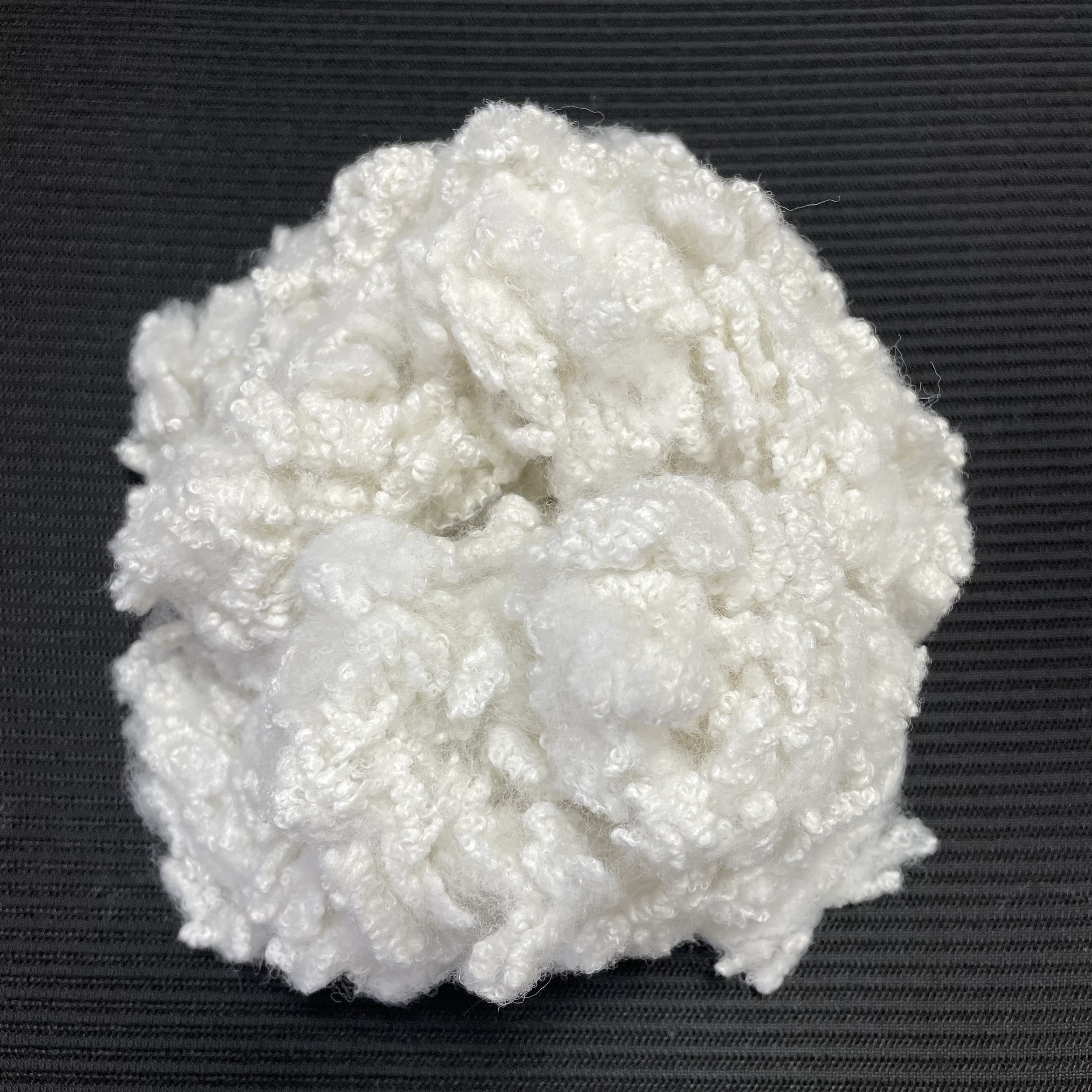 Nanoscale white Bamboo Charcoal Modified Polyester Fiber, Durable Wash-Resistant Functional Fiber for Functional Textiles
