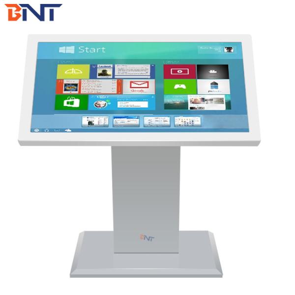 Cold Rolled Steel Mobile TV Stand For 32 - 55 Inch Advertising Machine