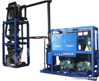 Máquina de gelo de tubo de 15T com compressor Bizter da Alemanha