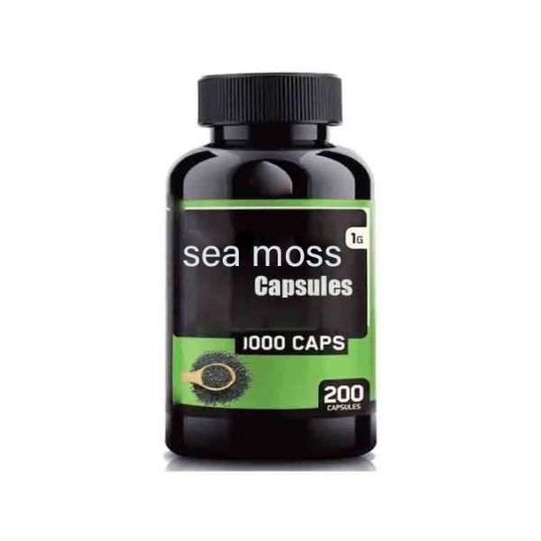 High Quality Factory sea moss capsules sea moss vegan capsules organic sea moss capsules