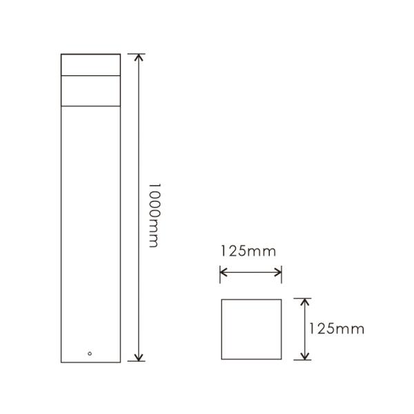 IP65 12-20W LED Lâmpadas 600-1000LM 60x360° Ângulo de feixe 600mm e 900mm Alumínio