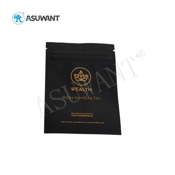 Zip Lock Medical Weed k Bags Runtz Custom Printed Matte / Glossy Surface