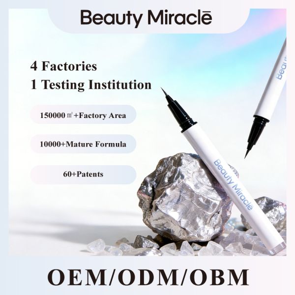 OEM Natural Black Makeup Eyeliner Pencil Quick-drying Cosmetics Waterproof Long-lasting Color Eyeliner Pen