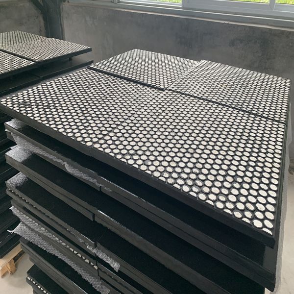 Плита носки вкладыша 500*500 глинозема 92% керамическая керамическая