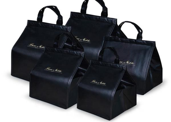 Black Cardboard Cake Box Packaging Wedding Lunch Picnic Cool Thermal Portable Insulation