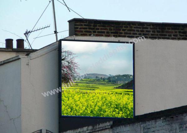 P5 / P8 / P10 Outdoor Led Screen Advertising Light Weight Cabinet