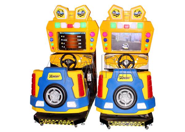 Speed Drifting Car Racing Game Machine Coin Operated Luxury Led Light