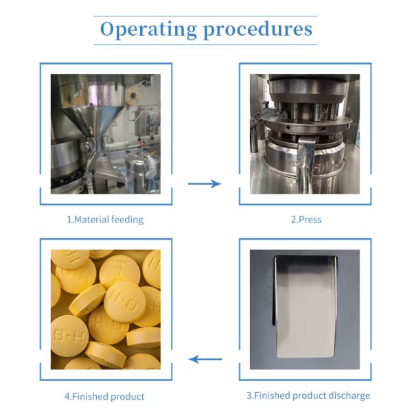 Порошок Zp 20 отжимая машину обжатия планшета таблетки машинного оборудования полностью автоматическую роторную