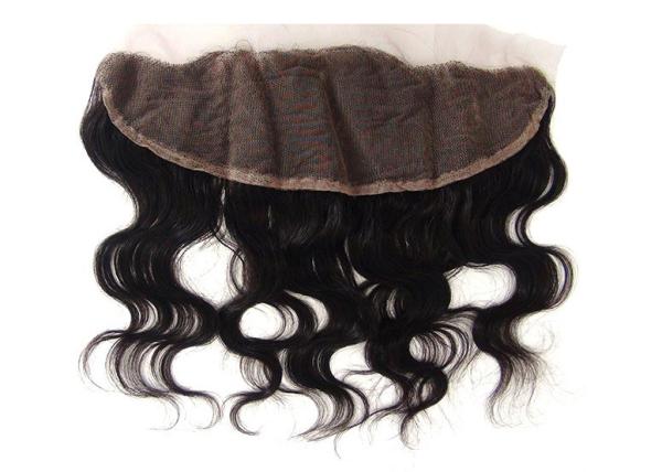Natural Remy Brazilian Lace Frontal Closure Ear To Ear 18 Inch Afro Kinky Curly