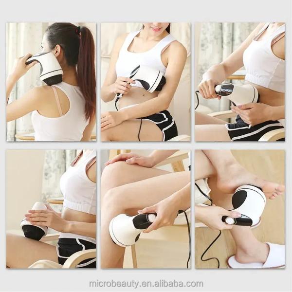 Multifunctional Neck Massage Gun Handheld Body Shaping Vibrating Cellulitis Massager