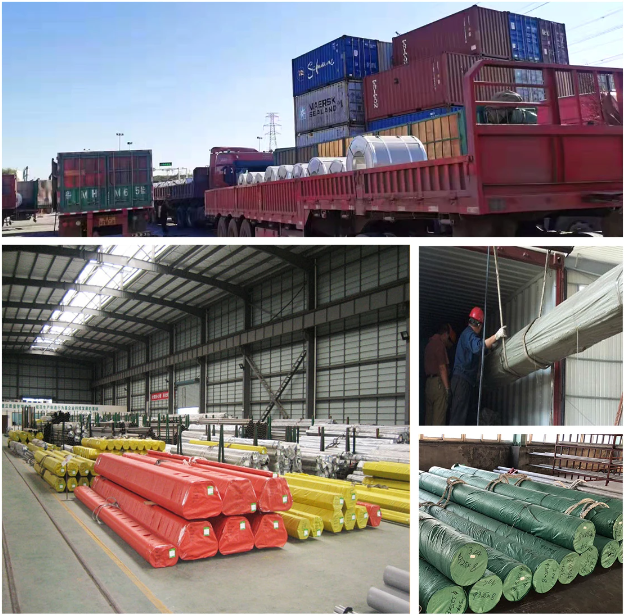 Astm 5082 Алюминиевый стержень Полированная поверхность 80 мм 100 мм Диаметр для строительства