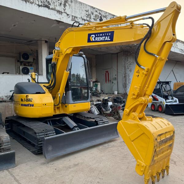 Original Hydraulic Cylinder Second Hand 8 Ton Komatsu PC78US Excavator in Good Condition