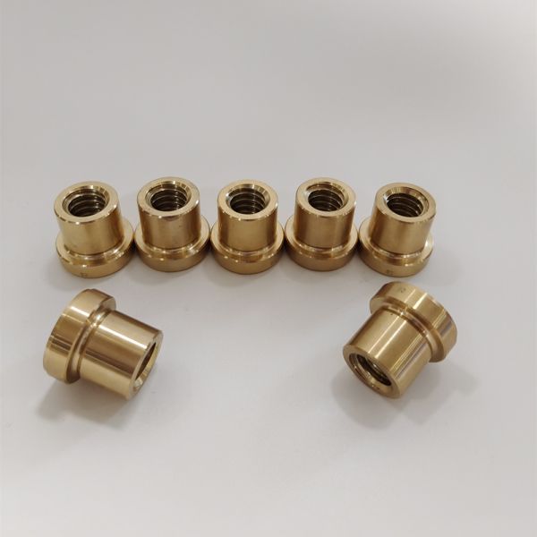 HRC60 Hardness CNC Machining High Gloss Beryllium Copper Thread Core Insert for Plastic Molds