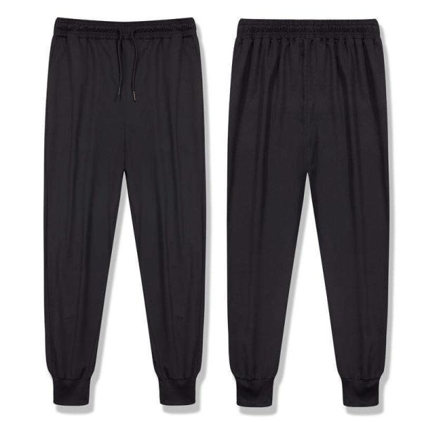 Blcak Color Reflective Men'S Workout Pants Men'S Exercise Pants OEM Anti Static