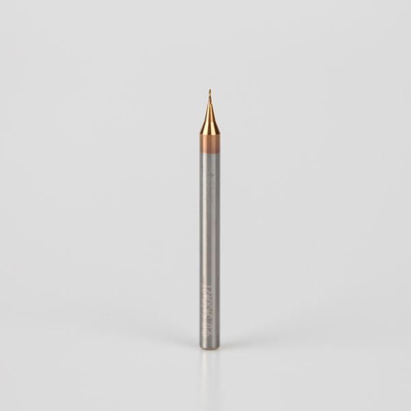 Molino de extremo sólido de la nariz de la bola de las flautas de la industria médica 2 del diámetro del corte del micrófono del carburo