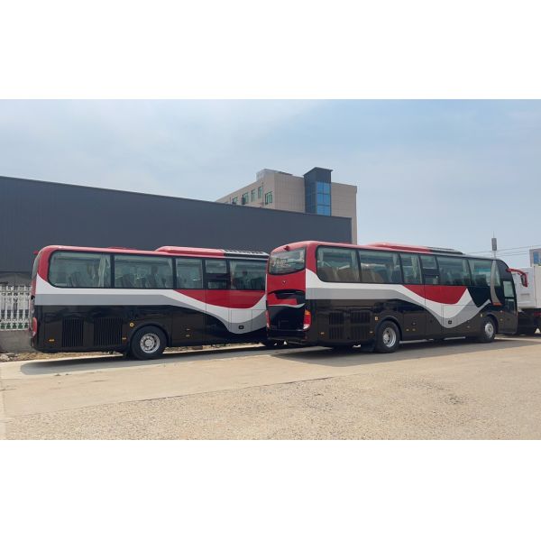 Affordable 53 Seater ZK 6116 Coach Bus with LHD Steering Position Refurbished
