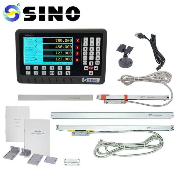 小さい旋盤、決断0.005mmのための実用的なTFT DRO 2軸線の数値表示装置