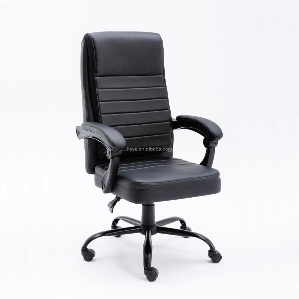 Cheaper Black Synthetic Leather Racing Gaming Chair with Backrest Adjustable 90 -180