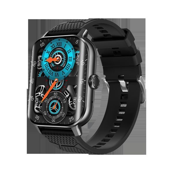 Eraysun Curved Screen 2 Smart Watch 2.02 Inch 3D Dynamic Waterproof Dials to Wake up Heart Rate Monitoring Fitness Smart Watches