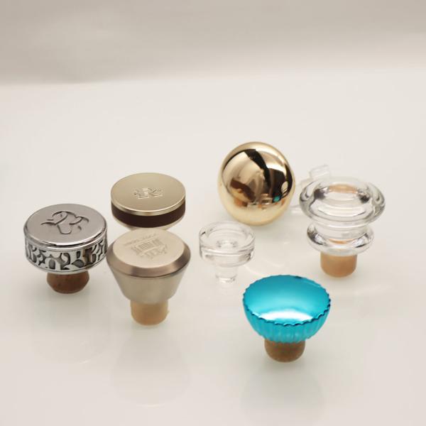 Zinc Metal Liquor Bottle Tops 90g VODKA Champagne OEM ODM