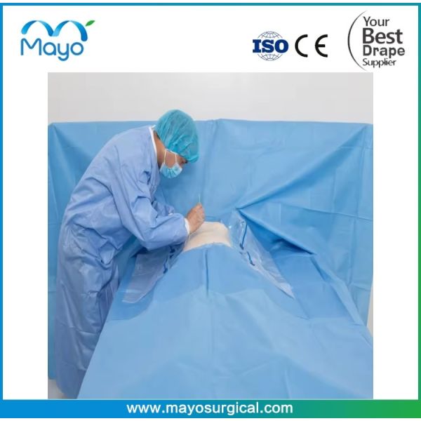 Coronary Artery Bypass Graft CABG Drape Pack for Coronary Heart Disease
