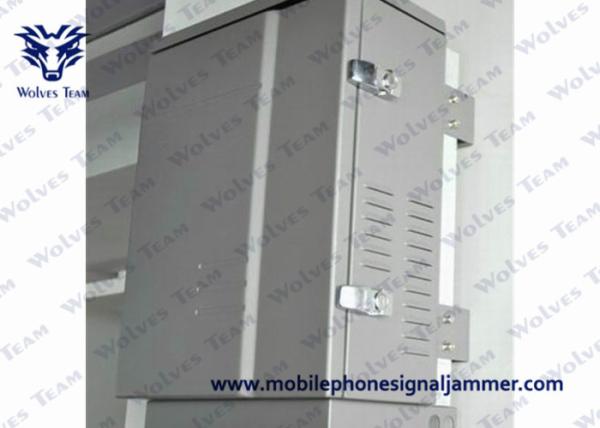 GSM CDMA PCS Prison Jammer 300 - 600M Shielding Radius For Large Sensitive Locations