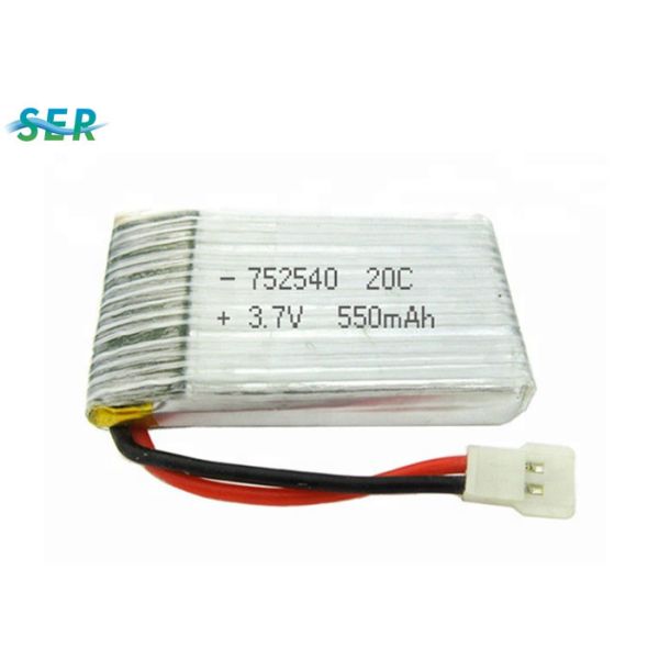 батарея тарифа RC 3.7V 550mAh 20C плоская, хобби 702030 батареи 752540 трутня вертолета микро-