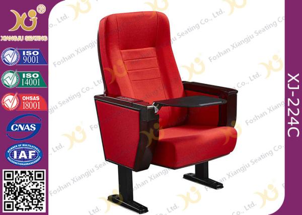 Special Design Iron Leg Auditorium Theatre Chair With Aluminum Alloy ABS Folding Table