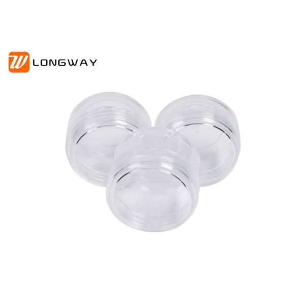 3g 5g 10g 15g 20g Empty Lotion Jars / 2 Oz Cosmetic Containers With Concave Cap