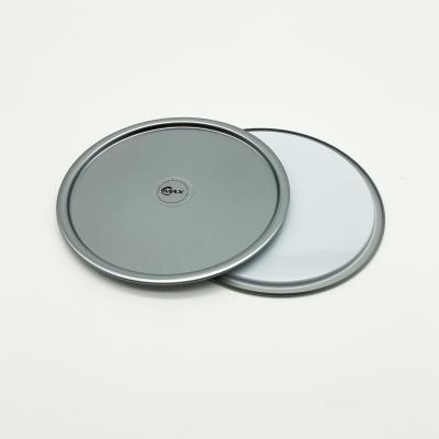 401 Round Shape Laminating Tin Can Covers For Fish Meat