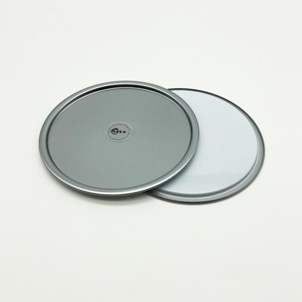 401 Round Shape Laminating Tin Can Covers For Fish Meat