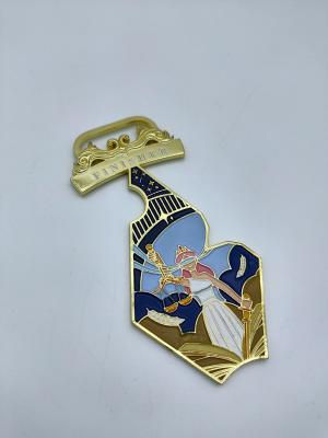Horoscopes Custom Sports Medals , Die Casting Constellation Triathlon Medal Hanger