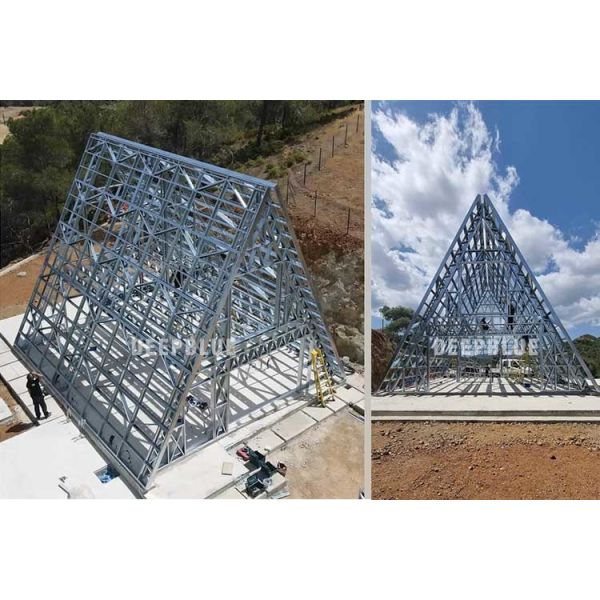 Космос Prefab блока гостиницы светлый стальной дома Nz Kitset рамки крошечные строя