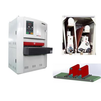 PLC Calibrating Wide Belt Sanding Machine For Metal Wide Belt Sander