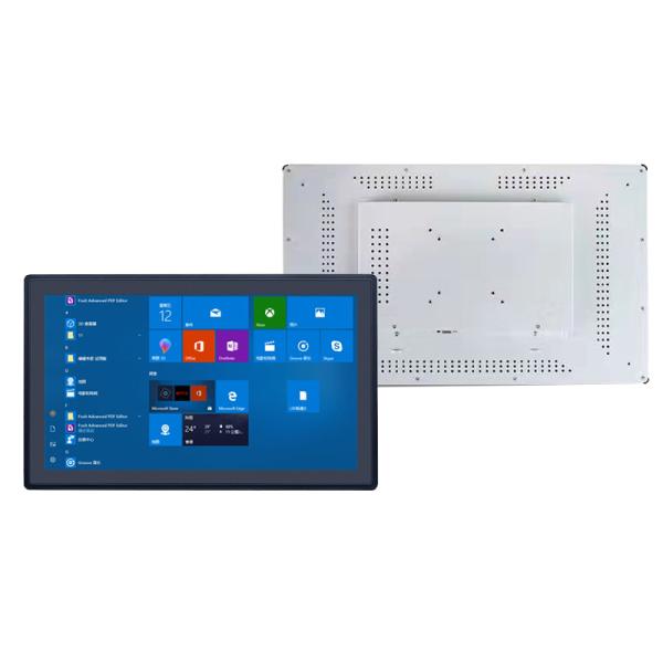Ordenador industrial todo en uno con pantalla táctil LCD de 21,5 pulgadas completamente sellado, monitores industriales 1920*1080