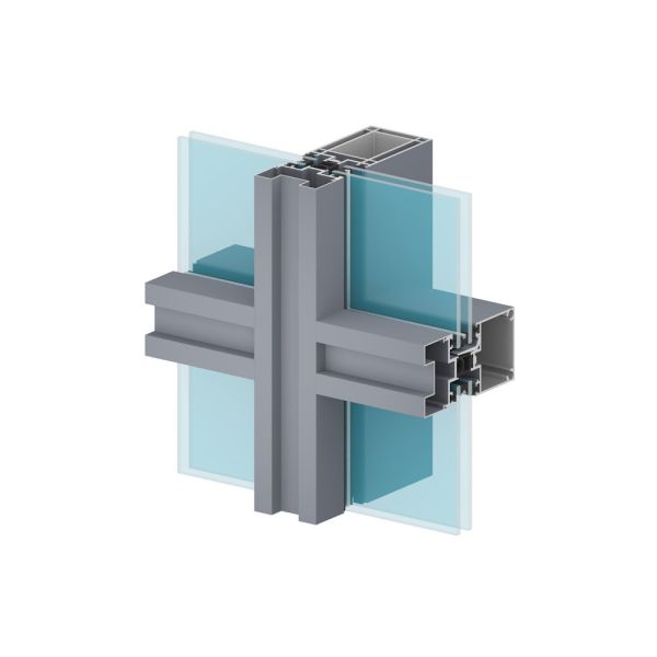 Смотреть современного дизайна профиля конструкции внешнего вида здания алюминиевый привлекательный